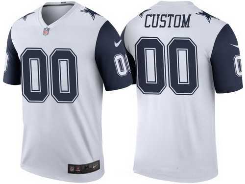 Customized Men's Nike Cowboys White Color Rush Limited Jersey,We sell and wholesale Customized Men's Nike Cowboys White Color Rush Limited Jersey on line form chian!