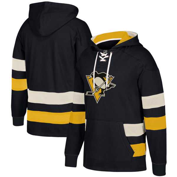 Customized Men's Pittsburgh Penguins Black All Stitched Hooded Sweatshirt,We sell and wholesale Customized Men's Pittsburgh Penguins Black All Stitched Hooded Sweatshirt on line form chian!