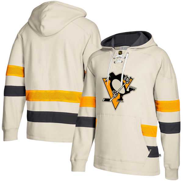 Customized Men's Pittsburgh Penguins Cream All Stitched Hooded Sweatshirt,We sell and wholesale Customized Men's Pittsburgh Penguins Cream All Stitched Hooded Sweatshirt on line form chian!