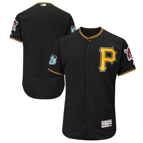 Customized Men's Pittsburgh Pirates Black 2017 Spring Training Flexbase Collection Stitched Jersey,We sell and wholesale Customized Men's Pittsburgh Pirates Black 2017 Spring Training Flexbase Collection Stitched Jersey on line form chian!