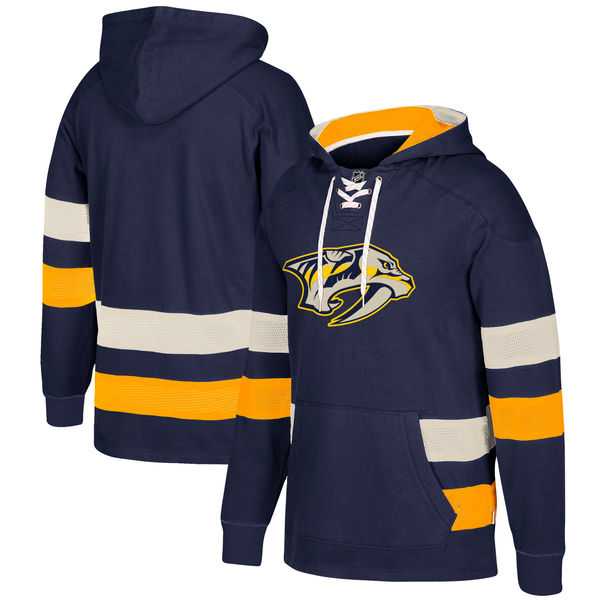 Customized Men's Predators Navy All Stitched Hooded Sweatshirt,We sell and wholesale Customized Men's Predators Navy All Stitched Hooded Sweatshirt on line form chian!