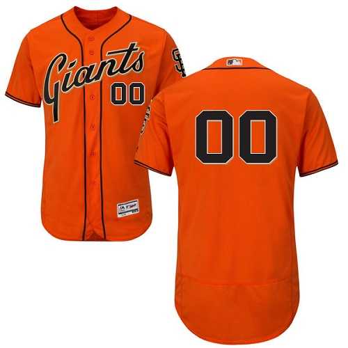 Customized Men's San Francisco Giants Orange Flexbase Jersey,We sell and wholesale Customized Men's San Francisco Giants Orange Flexbase Jersey on line form chian!