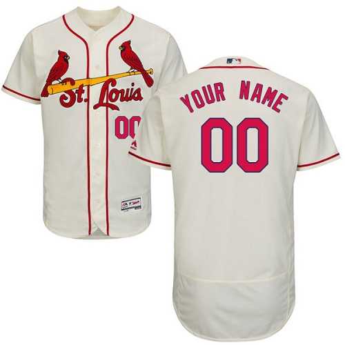 Customized Men's St. Louis Cardinals Cream Flexbase Jersey,We sell and wholesale Customized Men's St. Louis Cardinals Cream Flexbase Jersey on line form chian!