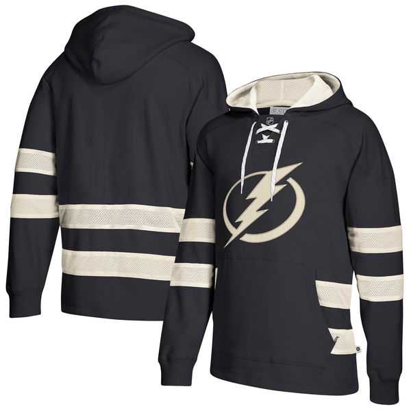 Customized Men's Tampa Bay Lightning Black All Stitched Hooded Sweatshirt,We sell and wholesale Customized Men's Tampa Bay Lightning Black All Stitched Hooded Sweatshirt on line form chian!