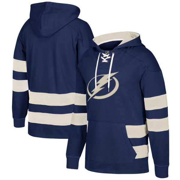 Customized Men's Tampa Bay Lightning Navy All Stitched Hooded Sweatshirt,We sell and wholesale Customized Men's Tampa Bay Lightning Navy All Stitched Hooded Sweatshirt on line form chian!