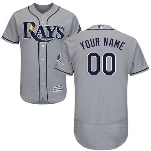 Customized Men's Tampa Bay Rays Gray Flexbase Jersey,We sell and wholesale Customized Men's Tampa Bay Rays Gray Flexbase Jersey on line form chian!