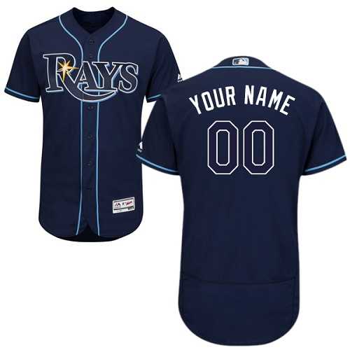 Customized Men's Tampa Bay Rays Navy Flexbase Jersey,We sell and wholesale Customized Men's Tampa Bay Rays Navy Flexbase Jersey on line form chian!