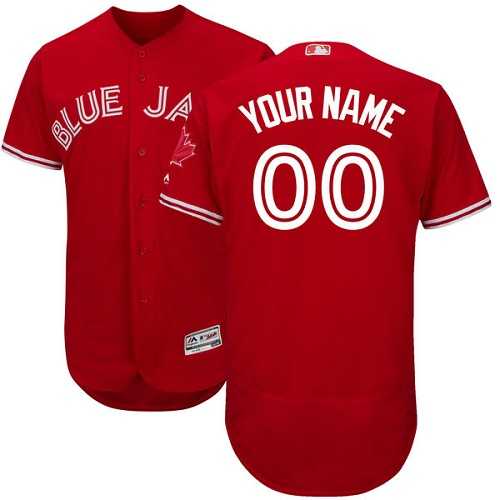 Customized Men's Toronto Blue Jays Red Flexbase Jersey,We sell and wholesale Customized Men's Toronto Blue Jays Red Flexbase Jersey on line form chian!
