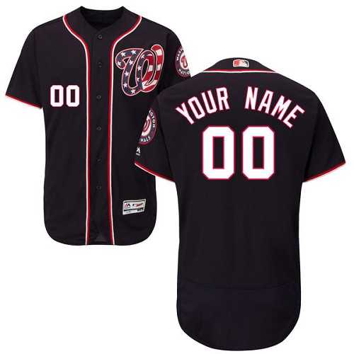 Customized Men's Washington Nationals Navy Flexbase Jersey,We sell and wholesale Customized Men's Washington Nationals Navy Flexbase Jersey on line form chian!