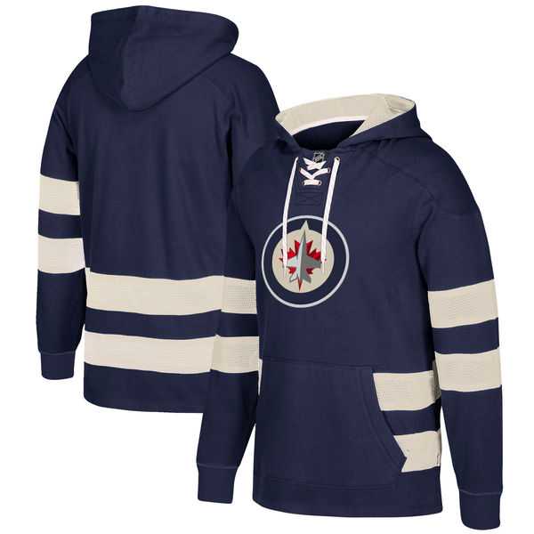 Customized Men's Winnipeg Jets Navy All Stitched Hooded Sweatshirt,We sell and wholesale Customized Men's Winnipeg Jets Navy All Stitched Hooded Sweatshirt on line form chian!