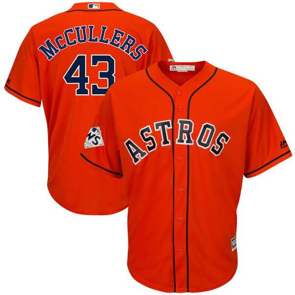 Houston Astros #43 Lance McCullers Jr. Orange 2017 World Series Bound Cool Base Player Jersey,We sell and wholesale Houston Astros #43 Lance McCullers Jr. Orange 2017 World Series Bound Cool Base Player Jersey on line form chian!