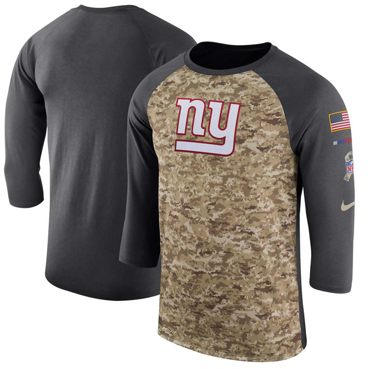 Men's New York Giants Nike Camo Anthracite Salute to Service Sideline Legend Performance Three-Quarter Sleeve T-Shirt 90Hou,We sell and wholesale Men's New York Giants Nike Camo Anthracite Salute to Service Sideline Legend Performance Three-Quarter Sleeve T-Shirt 90Hou on line form chian!