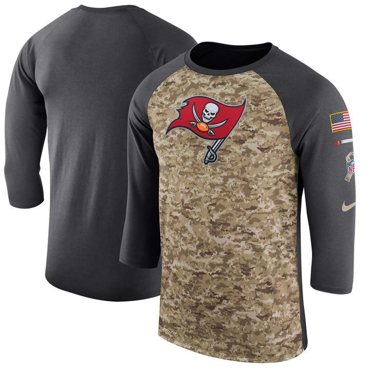 Men's Tampa Bay Buccaneers Nike Camo Anthracite Salute to Service Sideline Legend Performance Three-Quarter Sleeve T-Shirt 90Hou,We sell and wholesale Men's Tampa Bay Buccaneers Nike Camo Anthracite Salute to Service Sideline Legend Performance Three-Quarter Sleeve T-Shirt 90Hou on line form chian!