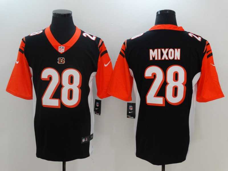 Nike Cincinnati Bengals #28 Joe Mixon Black Vapor Untouchable Player Limited Jerseys,We sell and wholesale Nike Cincinnati Bengals #28 Joe Mixon Black Vapor Untouchable Player Limited Jerseys on line form chian!