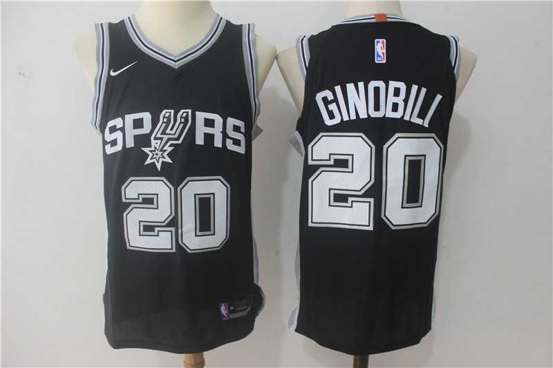 Nike San Antonio Spurs #20 Manu Ginobili Black Stitched NBA Jersey,We sell and wholesale Nike San Antonio Spurs #20 Manu Ginobili Black Stitched NBA Jersey on line form chian!