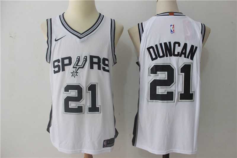 Nike San Antonio Spurs #21 Tim Duncan White Stitched NBA Jersey,We sell and wholesale Nike San Antonio Spurs #21 Tim Duncan White Stitched NBA Jersey on line form chian!