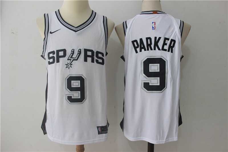 Nike San Antonio Spurs #9 Tony Parker White Stitched NBA Jersey,We sell and wholesale Nike San Antonio Spurs #9 Tony Parker White Stitched NBA Jersey on line form chian!