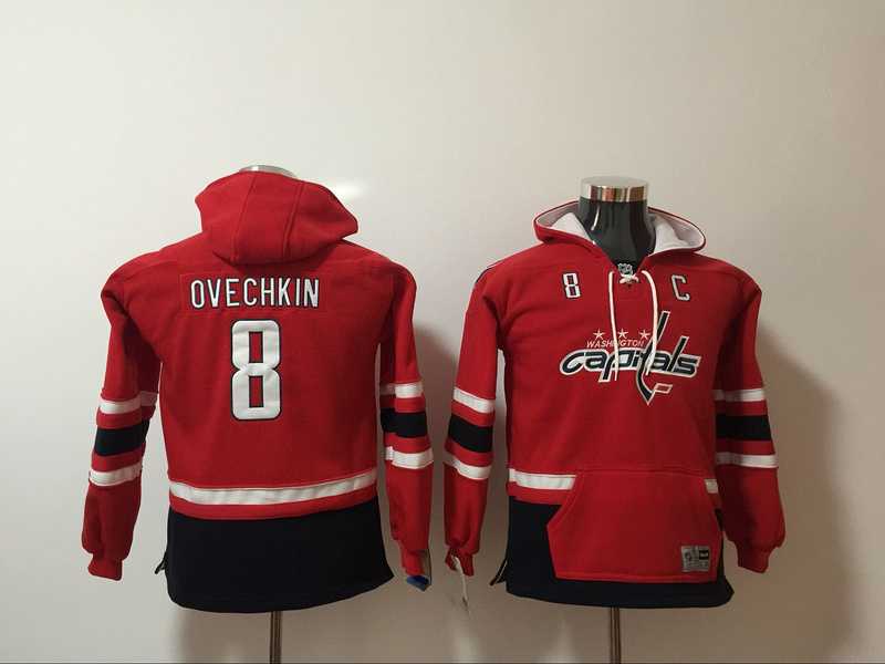 Washington Capitals #8 Alex Ovechkin Red Youth All Stitched Hooded Sweatshirt,We sell and wholesale Washington Capitals #8 Alex Ovechkin Red Youth All Stitched Hooded Sweatshirt on line form chian!