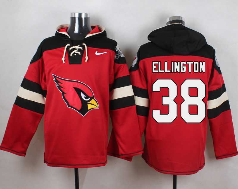 Arizona Cardinals #38 Andre Ellington Red Player Stitched Pullover NFL Hoodie,We sell and wholesale Arizona Cardinals #38 Andre Ellington Red Player Stitched Pullover NFL Hoodie on line form chian!