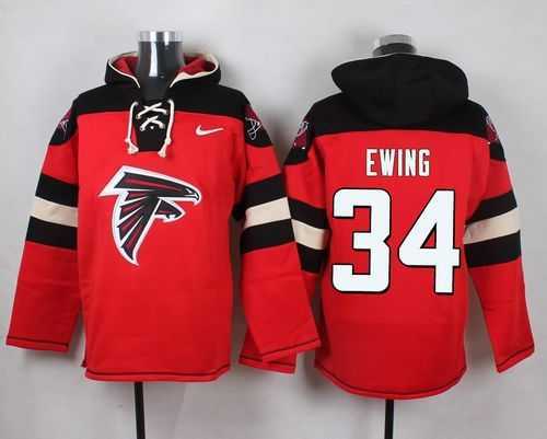Atlanta Falcons #34 Bradie Ewing Red Player Stitched Pullover NFL Hoodie,We sell and wholesale Atlanta Falcons #34 Bradie Ewing Red Player Stitched Pullover NFL Hoodie on line form chian!