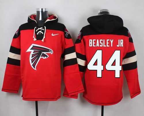 Atlanta Falcons #44 Vic Beasley Jr Red Player Stitched Pullover NFL Hoodie,We sell and wholesale Atlanta Falcons #44 Vic Beasley Jr Red Player Stitched Pullover NFL Hoodie on line form chian!
