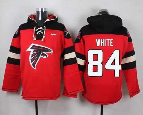 Atlanta Falcons #84 Roddy White Red Player Stitched Pullover NFL Hoodie,We sell and wholesale Atlanta Falcons #84 Roddy White Red Player Stitched Pullover NFL Hoodie on line form chian!