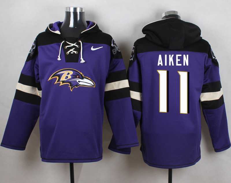 Baltimore Ravens #11 Kamar Aiken Purple Player Stitched Pullover NFL Hoodie,We sell and wholesale Baltimore Ravens #11 Kamar Aiken Purple Player Stitched Pullover NFL Hoodie on line form chian!