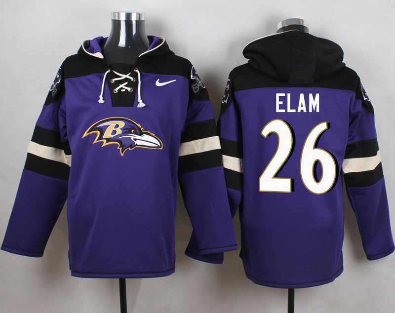 Baltimore Ravens #26 Matt Elam Purple Player Stitched Pullover NFL Hoodie,We sell and wholesale Baltimore Ravens #26 Matt Elam Purple Player Stitched Pullover NFL Hoodie on line form chian!