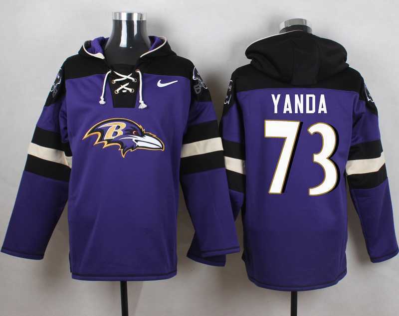 Baltimore Ravens #73 Marshal Yanda Purple Player Stitched Pullover NFL Hoodie,We sell and wholesale Baltimore Ravens #73 Marshal Yanda Purple Player Stitched Pullover NFL Hoodie on line form chian!