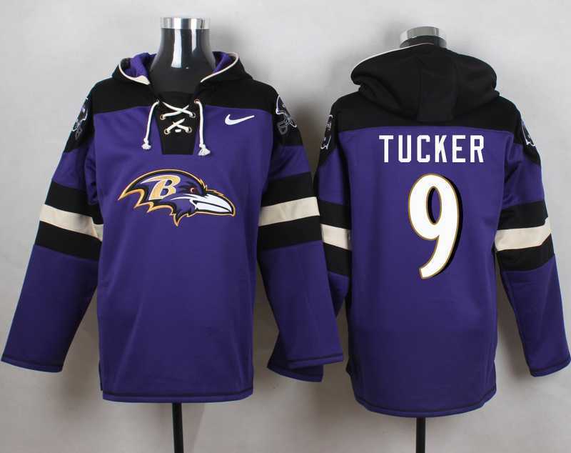 Baltimore Ravens #9 Justin Tucker Purple Player Stitched Pullover NFL Hoodie,We sell and wholesale Baltimore Ravens #9 Justin Tucker Purple Player Stitched Pullover NFL Hoodie on line form chian!