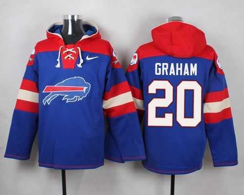 Buffalo Bills #20 Graham Royal Blue Player Stitched Pullover NFL Hoodie,We sell and wholesale Buffalo Bills #20 Graham Royal Blue Player Stitched Pullover NFL Hoodie on line form chian!