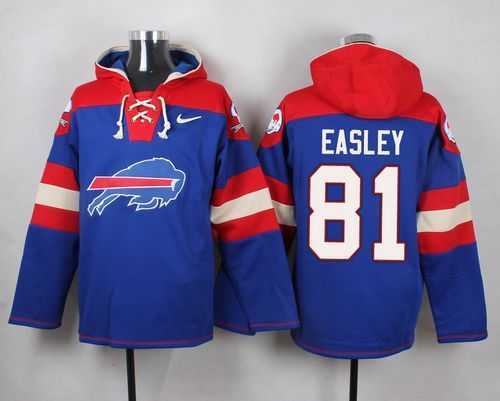 Buffalo Bills #81 Easley Royal Blue Player Stitched Pullover NFL Hoodie,We sell and wholesale Buffalo Bills #81 Easley Royal Blue Player Stitched Pullover NFL Hoodie on line form chian!
