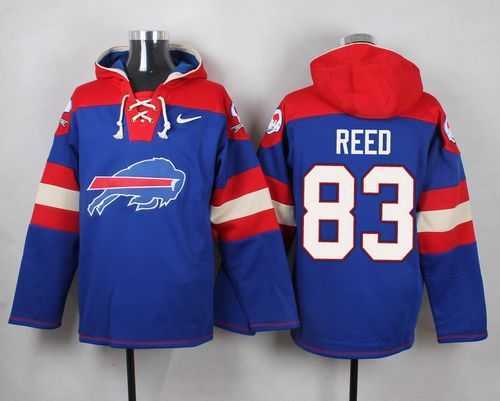 Buffalo Bills #83 Reed Royal Blue Player Stitched Pullover NFL Hoodie,We sell and wholesale Buffalo Bills #83 Reed Royal Blue Player Stitched Pullover NFL Hoodie on line form chian!