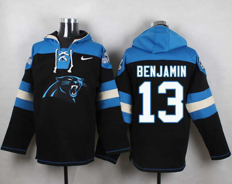 Carolina Panthers #13 Kelvin Benjamin Black Player Stitched Pullover NFL Hoodie,We sell and wholesale Carolina Panthers #13 Kelvin Benjamin Black Player Stitched Pullover NFL Hoodie on line form chian!