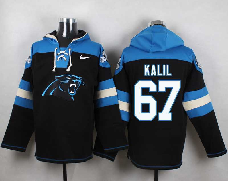 Carolina Panthers #67 Ryan Kalil Black Player Stitched Pullover NFL Hoodie,We sell and wholesale Carolina Panthers #67 Ryan Kalil Black Player Stitched Pullover NFL Hoodie on line form chian!