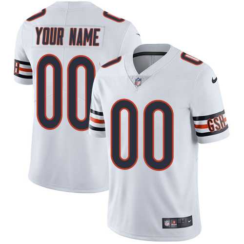 Customized Men & Women & Youth Nike Bears White Vapor Untouchable Player Limited Jersey,We sell and wholesale Customized Men & Women & Youth Nike Bears White Vapor Untouchable Player Limited Jersey on line form chian!