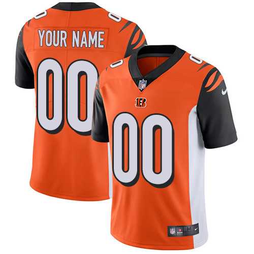 Customized Men & Women & Youth Nike Bengals Orange Vapor Untouchable Player Limited Jersey,We sell and wholesale Customized Men & Women & Youth Nike Bengals Orange Vapor Untouchable Player Limited Jersey on line form chian!