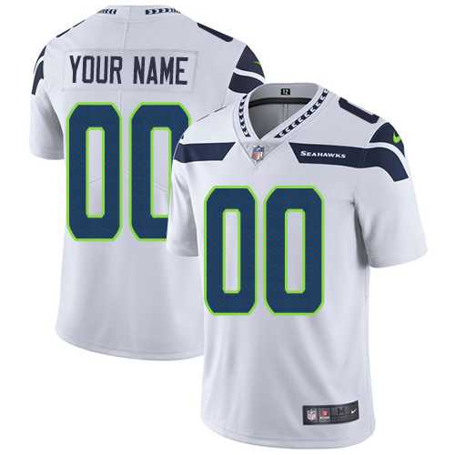 Customized Men & Women & Youth Nike Sehawks White Vapor Untouchable Player Limited Jersey,We sell and wholesale Customized Men & Women & Youth Nike Sehawks White Vapor Untouchable Player Limited Jersey on line form chian!