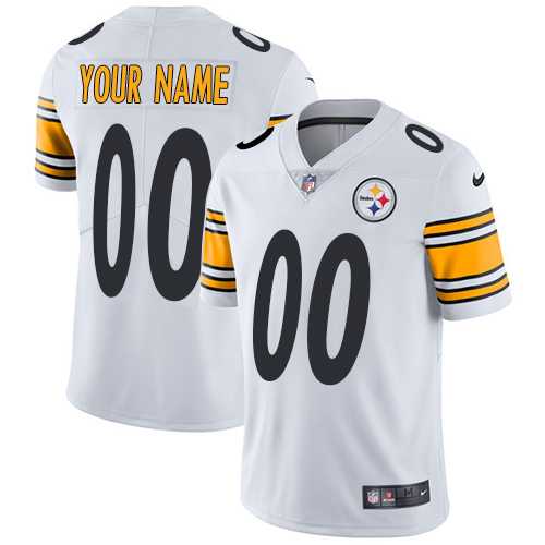 Customized Men & Women & Youth Nike Steelers White Vapor Untouchable Player Limited Jersey,We sell and wholesale Customized Men & Women & Youth Nike Steelers White Vapor Untouchable Player Limited Jersey on line form chian!