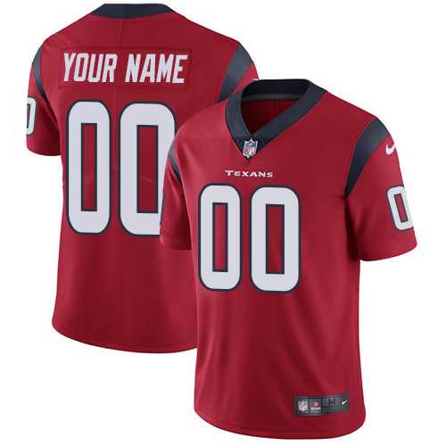 Customized Men & Women & Youth Nike Texans Red Vapor Untouchable Player Limited Jersey,We sell and wholesale Customized Men & Women & Youth Nike Texans Red Vapor Untouchable Player Limited Jersey on line form chian!