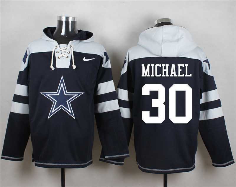 Dallas Cowboys #30 Christine Michael Navy Blue Player Stitched Pullover NFL Hoodie,We sell and wholesale Dallas Cowboys #30 Christine Michael Navy Blue Player Stitched Pullover NFL Hoodie on line form chian!