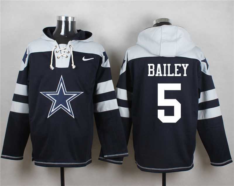 Dallas Cowboys #5 Dan Bailey Navy Blue Player Stitched Pullover NFL Hoodie,We sell and wholesale Dallas Cowboys #5 Dan Bailey Navy Blue Player Stitched Pullover NFL Hoodie on line form chian!