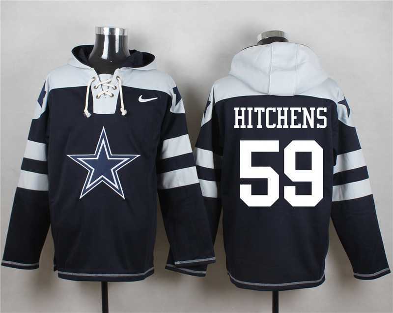 Dallas Cowboys #59 Anthony Hitchens Navy Blue Player Stitched Pullover NFL Hoodie,We sell and wholesale Dallas Cowboys #59 Anthony Hitchens Navy Blue Player Stitched Pullover NFL Hoodie on line form chian!