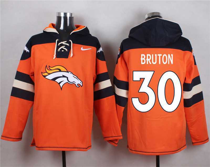 Denver Broncos #30 David Bruton Orange Player Stitched Pullover NFL Hoodie,We sell and wholesale Denver Broncos #30 David Bruton Orange Player Stitched Pullover NFL Hoodie on line form chian!