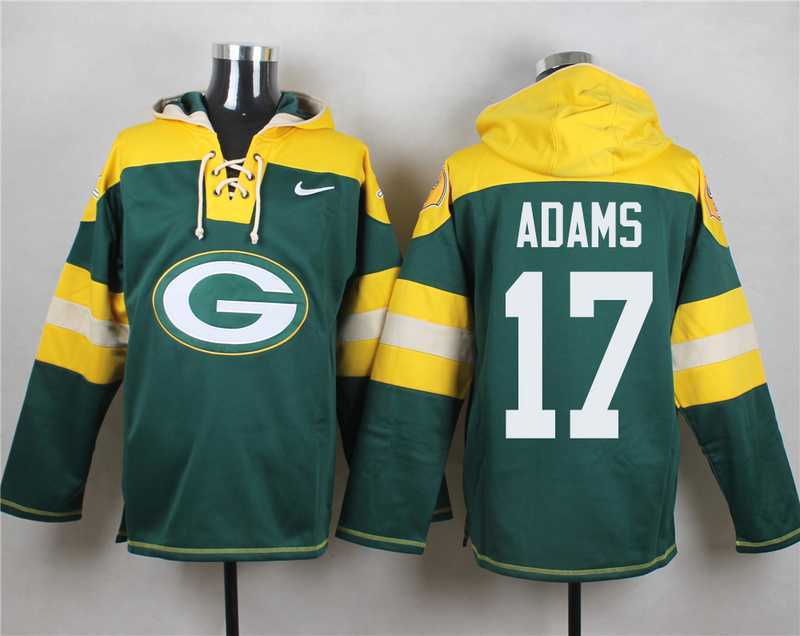Green Bay Packers #17 Davante Adams Green Player Stitched Pullover NFL Hoodie,We sell and wholesale Green Bay Packers #17 Davante Adams Green Player Stitched Pullover NFL Hoodie on line form chian!