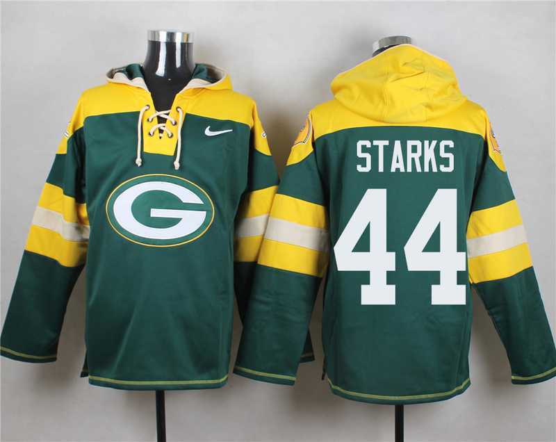Green Bay Packers #44 James Starks Green Player Stitched Pullover NFL Hoodie,We sell and wholesale Green Bay Packers #44 James Starks Green Player Stitched Pullover NFL Hoodie on line form chian!