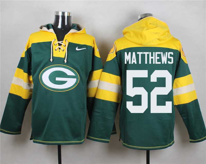 Green Bay Packers #52 Clay Matthews Green Player Stitched Pullover NFL Hoodie,We sell and wholesale Green Bay Packers #52 Clay Matthews Green Player Stitched Pullover NFL Hoodie on line form chian!