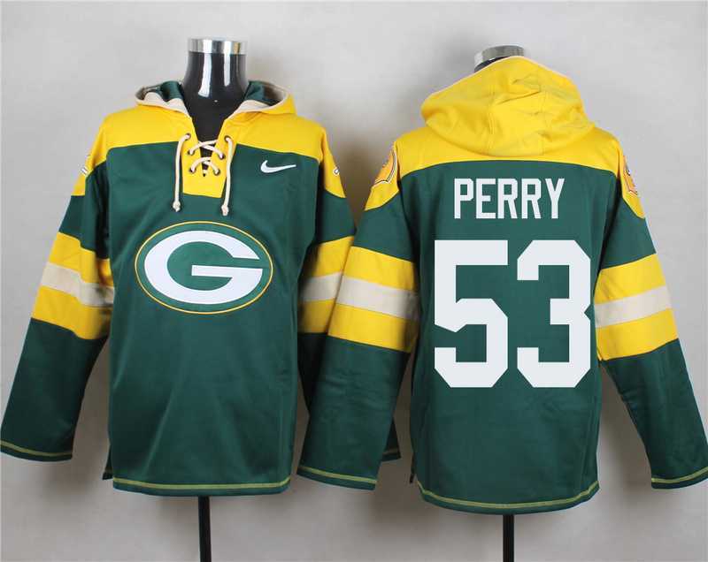 Green Bay Packers #53 Nick Perry Green Player Stitched Pullover NFL Hoodie,We sell and wholesale Green Bay Packers #53 Nick Perry Green Player Stitched Pullover NFL Hoodie on line form chian!