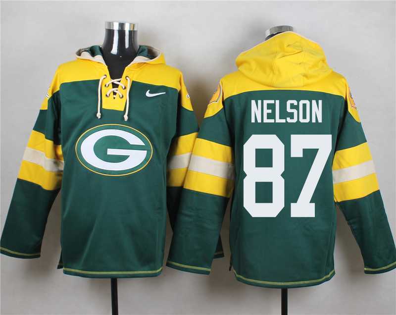 Green Bay Packers #87 Jordy Nelson Green Player Stitched Pullover NFL Hoodie,We sell and wholesale Green Bay Packers #87 Jordy Nelson Green Player Stitched Pullover NFL Hoodie on line form chian!