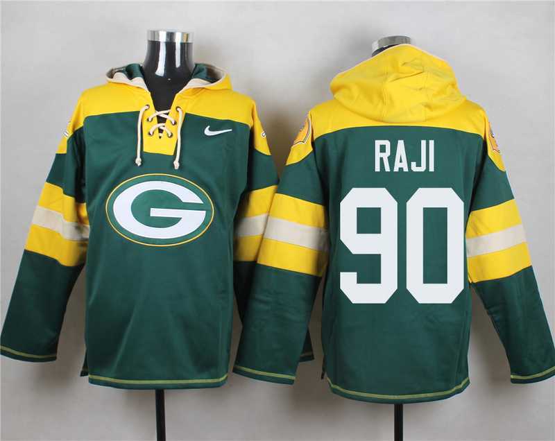 Green Bay Packers #90 B.J. Raji Green Player Stitched Pullover NFL Hoodie,We sell and wholesale Green Bay Packers #90 B.J. Raji Green Player Stitched Pullover NFL Hoodie on line form chian!